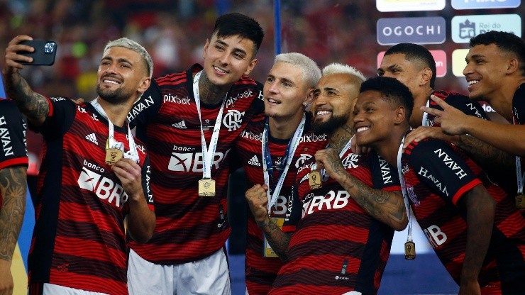 Flamengo quiere conquistar la Supercopa de Brasil, pero al frente tendrá al Palmeiras, con Benjamin Kuscevic.