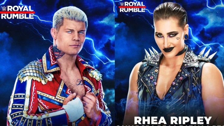 Cody Rhodes y Rhe Ripley se robaron las miradas al quedarse con el Royal Rumble Match masculino.