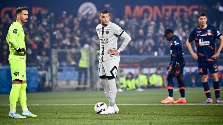 Mbappé tuvo una tarde triste y que preocupa en Francia