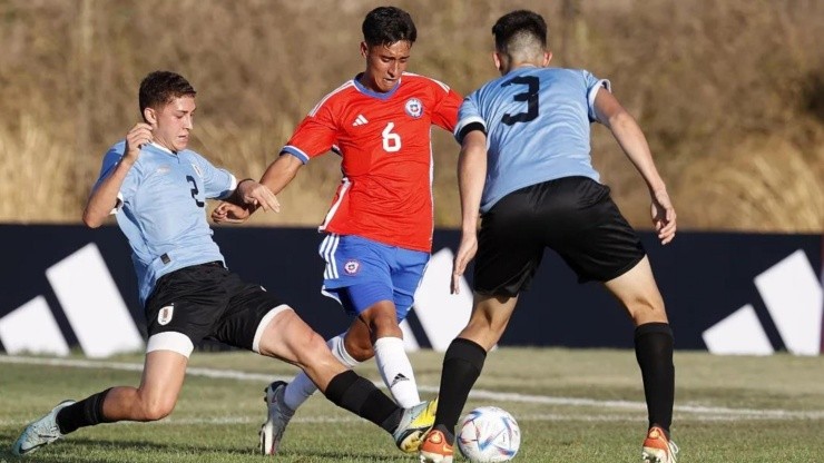 La Roja sub 17 derrotó por 3-1 a Uruguay en el primer duelo amistoso.