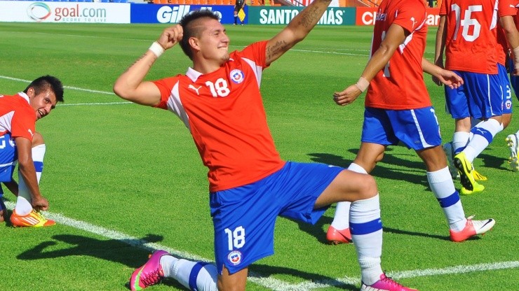 Nicolás Castillo fue segundo goleador del Sudamericano y máximo artillero de la selección chilena Sub 20