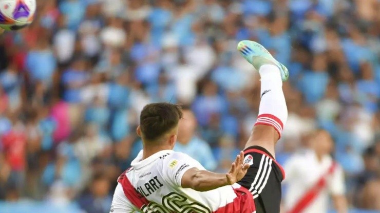 River Plate no pudo concretar todo el juego que fluyó a través de Pablo Solari, al margen del descuento de Nacho Fernández
