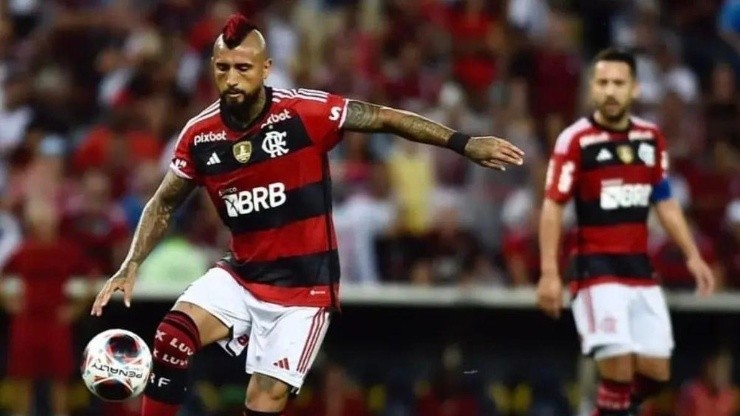 Arturo Vidal ha sido uno de los más criticados del Flamengo en las últimas semanas