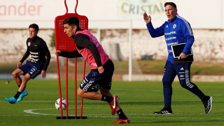 Eduardo Berizzo llegó en mayo de 2022 a tomar el mando de la selección chilena