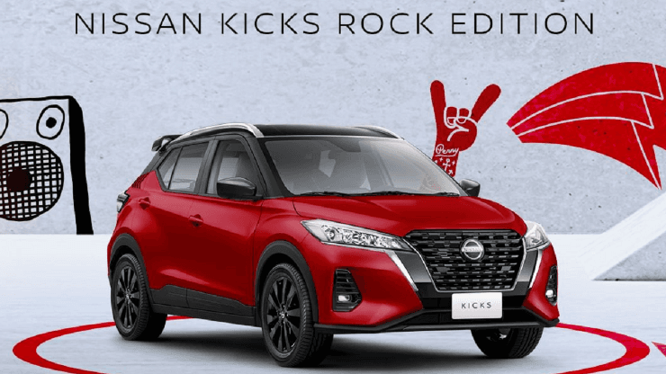 Nissan Kicks Rock Edition.