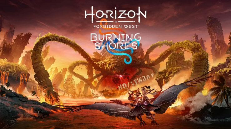 Burning Shores es el DLC de Horizon Forbidden West