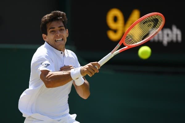 Garin tuvo que luchar, pero logró salir victorioso. | Foto: Getty