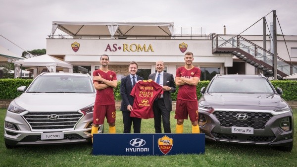 El acuerdo de Hyundai con la Roma se extenderá hasta el 2021.
