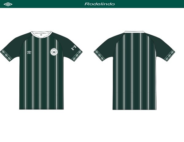Así es el diseño de la camiseta de Rodelindo Román de la mano de Umbro. Así es el diseño de la camiseta de Rodelindo Román de la mano de Umbro.
