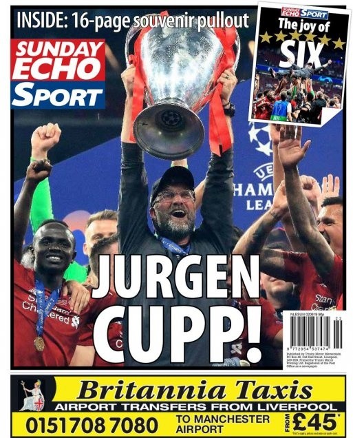 Sunday Echo Sport – Inglaterra
