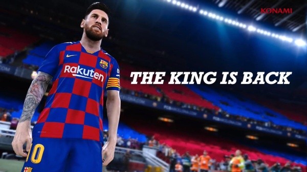 Messi vuelve a ser imagen de PES tras 9 años