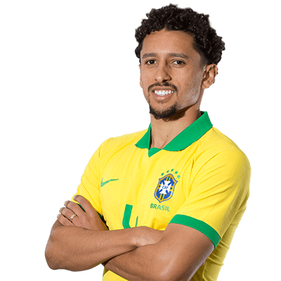 Marquinhos | Brasil    El segundo defensor brasileño demuestra a los 25 años que está llamado al relevo de los veteranos. Elegante salida y gran velocidad le valieron la nominación.
