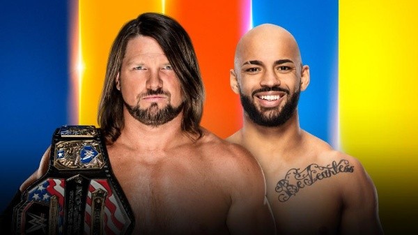 Título USA: AJ Styles (C) vs. Ricochet