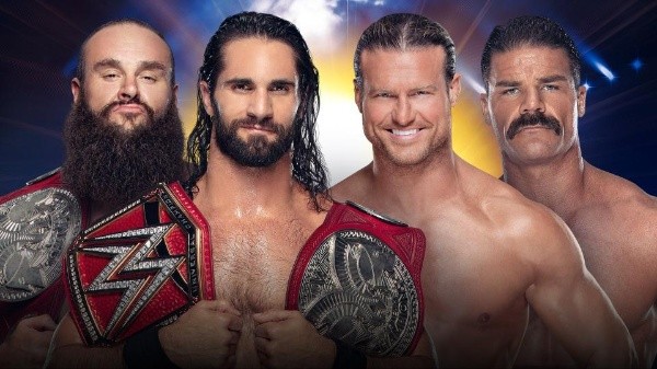 Raw Tag Team Champions: Seth Rollins & Braun Strowman vs. Dolph Ziggler & Robert Roode