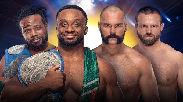 SmackDown Tag Team Champions: Big E & Xavier Woods vs. The Revival