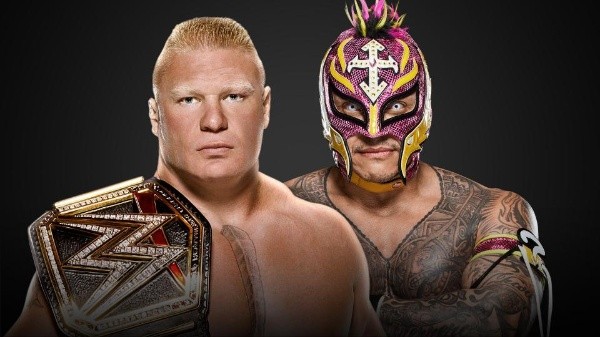 WWE Champions: Brock Lesnar (C) vs. Rey Mysterio