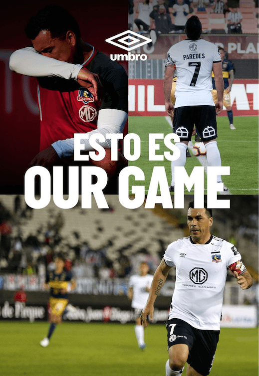 La campaña de Umbro en Chile (Foto: Umbro).