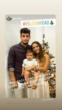 MatíasDiturojunto a su familia.