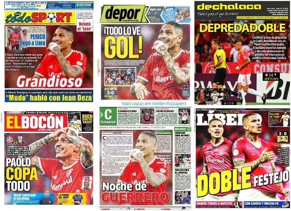 Guerrero se robó las portadas tras su doblete ante la UC