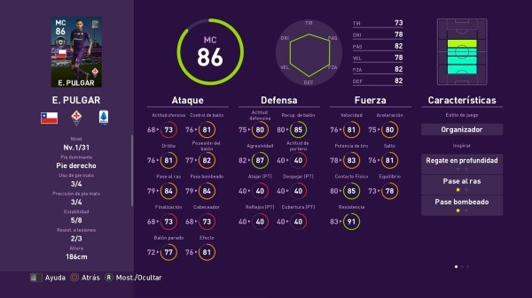 Habilidades de la carta especial de Pulgar