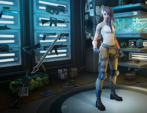 Ubicación de la segunda katana