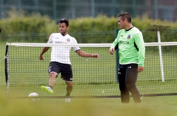 Maldonado trabajó como ayudante de Héctor Tapia en Colo Colo. (Agencia Uno)