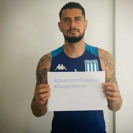 Gabriel Arias está recluido en su casa durante la cuarentena