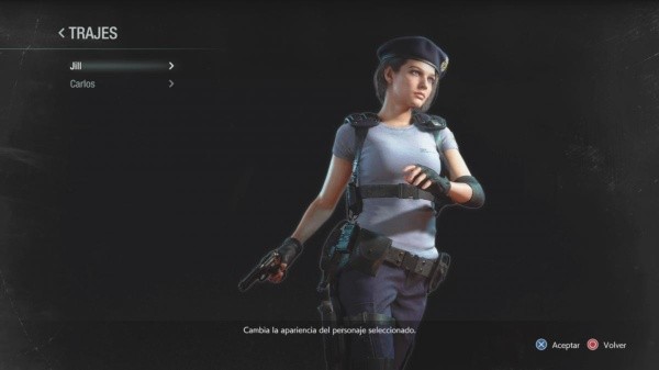 Traje de Resident Evil 1 de Jill Valentine