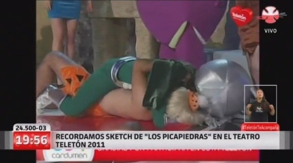 Una de las escenas protagonizadas por Karol Lucero fuertemente cuestionadas