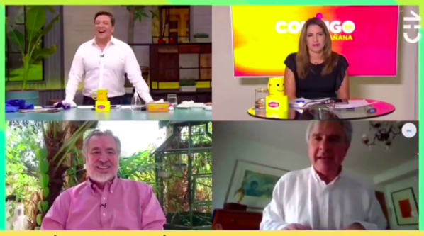 Una de sus últimas salidas fue cuando hizo que Iván Moreira tapara una foto de Jaime Guzmán en plena entrevista