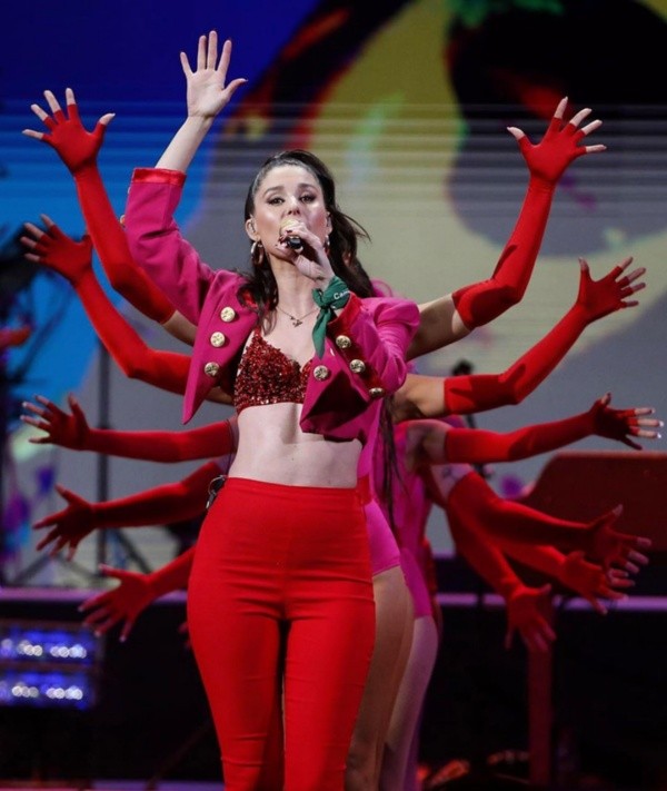 Francisca Valenzuela tuvo una exitosa presentación en la última noche de Viña 2020.