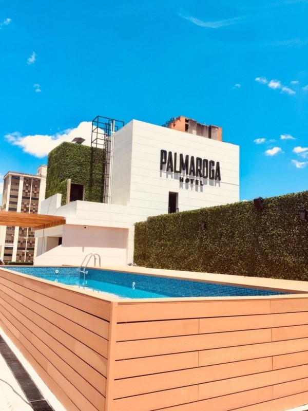 El lujosoHotel Palmaroga.