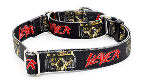 Uno de los diseños de collares inspirados en Slayer