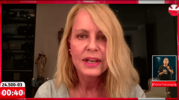 Cecilia Bolocco causó sorpresa con su aparición en la Teletón, la semana pasada.