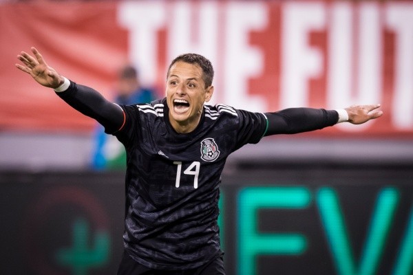 Chicharito es el máximo goleador histórico de la selección de México con 52 tantos