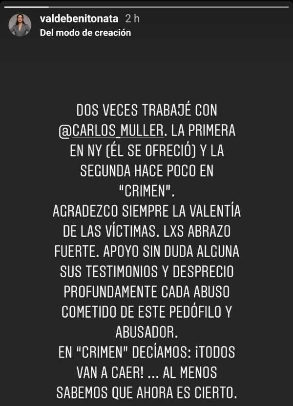 Natalia Valdebenito no se guardó epítetos.