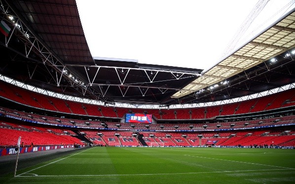 El estadio de Wembley cuenta con capacidad para 90.000 espectadores
