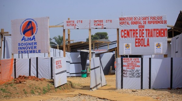 Se han armado diferentes centros para tratar el Ébola en El Congo.