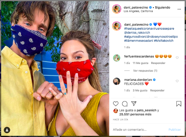 Daniela Palavecino sorprendió a sus seguidores con el anuncio.