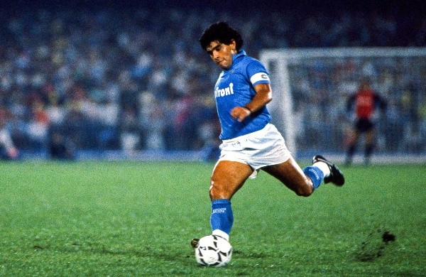 Maradona es el ídolo máximo del Napoli