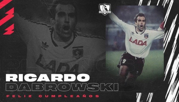 Ricardo Dabrowski marcó 83 goles en 189 partidos con la camiseta de Colo Colo
