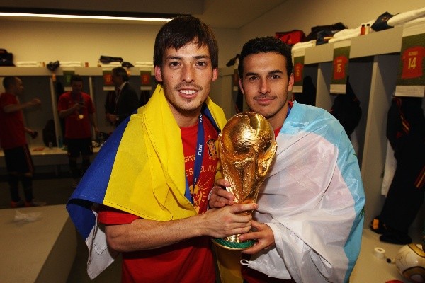 David Silva ganó la Copa del Mundo en Sudáfrica 2010