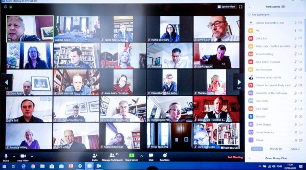 Una de las gracias de Zoom es que permite múltiples participantes.