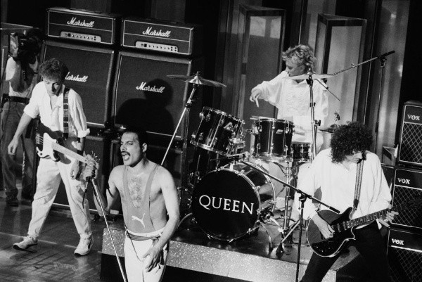 Brian May y Roger Taylor (a la derecha) fueron parte fundamental del éxito de Queen. Foto: Getty Images