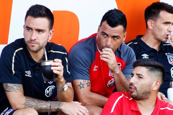 Matías Zaldivia y Esteban Paredes, dos de los capitanes presentes en las reuniones además de Julio Barroso y Juan Manuel Insaurralde.