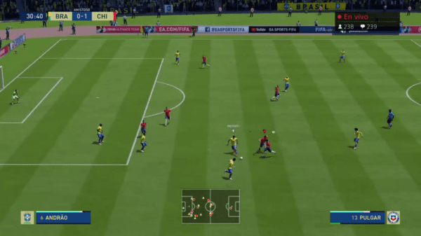 Paulo Díaz comenzó ganando ante Everton Ribeiro