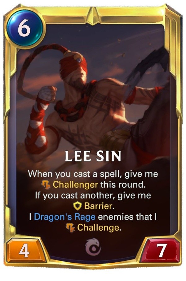 Cartas de Lee Sin