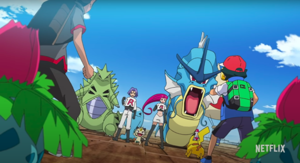 Una de las escenas de “Pokémon Journeys: The Series”, que debutará en Netflix.