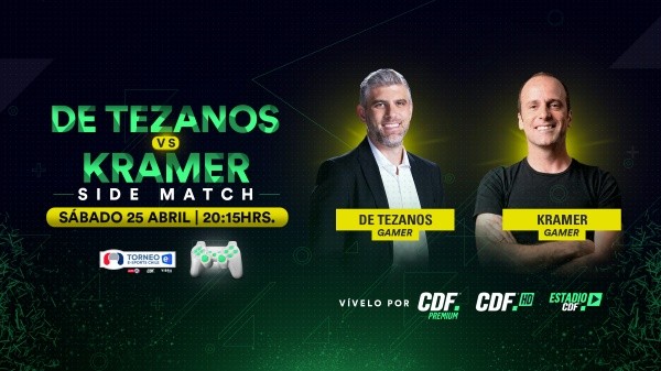 El Side Match del día promete ser inolvidable.