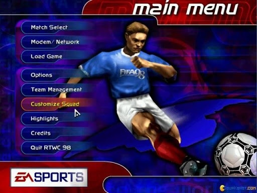 FIFA RTWC 98, uno de los mejores videojuegos de la historia.